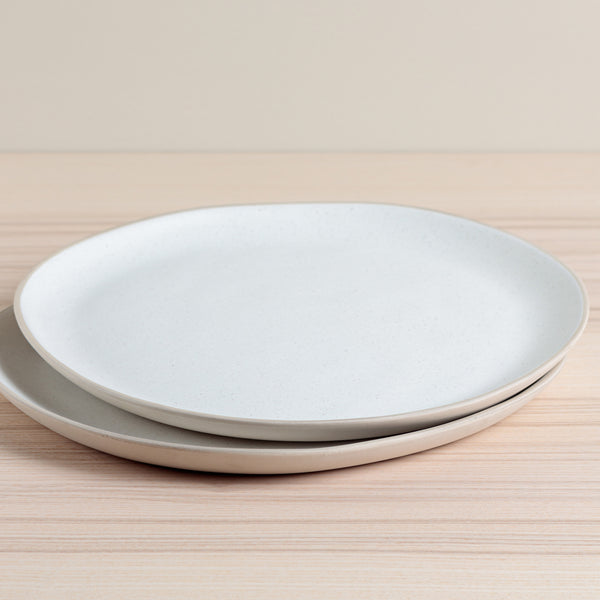 Organics Dinner Plate - Oatmeal Set Of 2