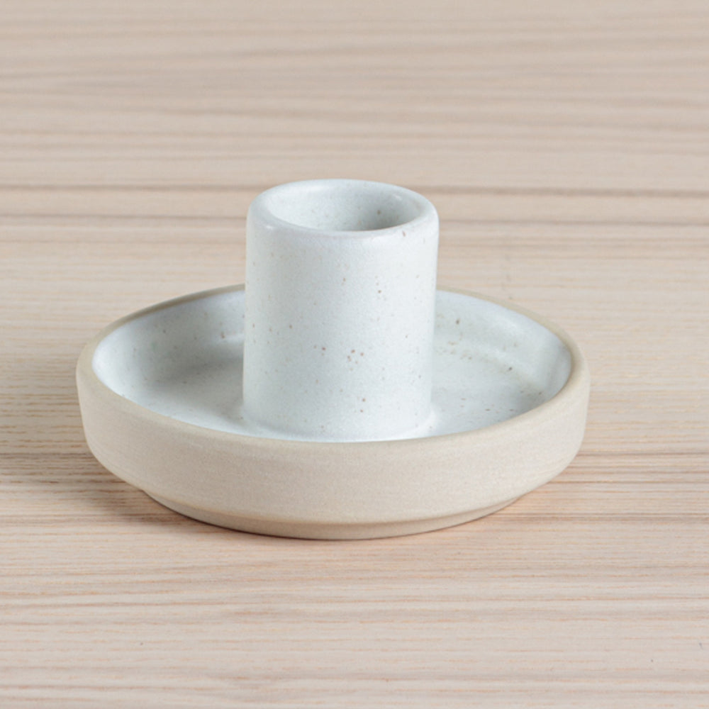 
                  
                    Organics Tapered Candle Holder Set Of 2- Oatmeal
                  
                