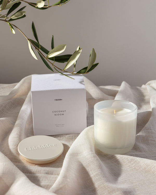 Coconut Bloom Neutral Core Candle Small