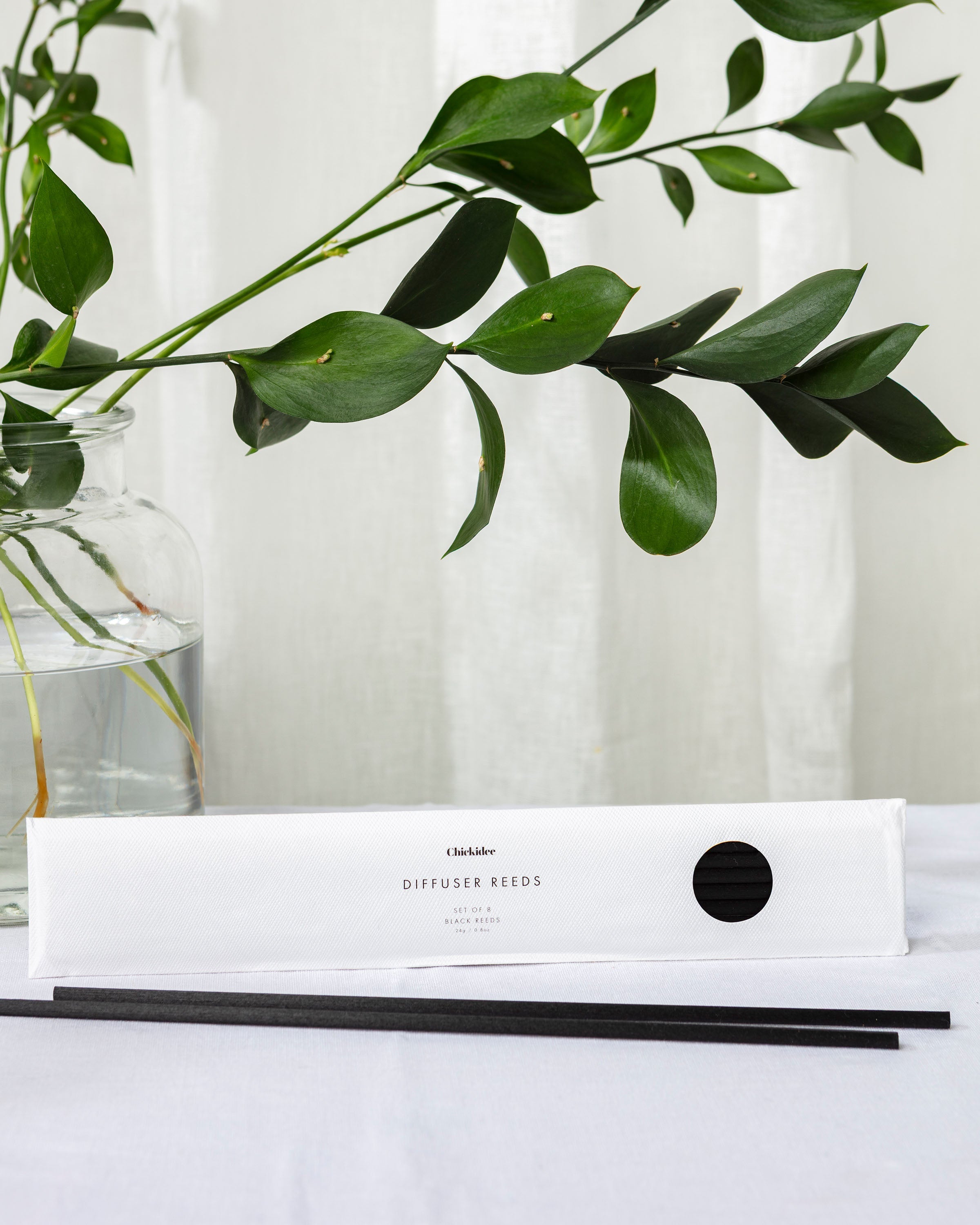 Chickidee Scents Base Range - Black Reed Diffusers Outside Box