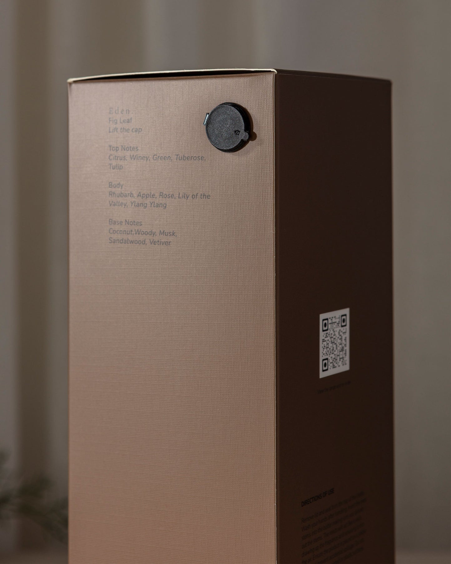 Chickidee Scents Clay Range - Eden Reed Diffuser Scent Box with Tester Lift Cap