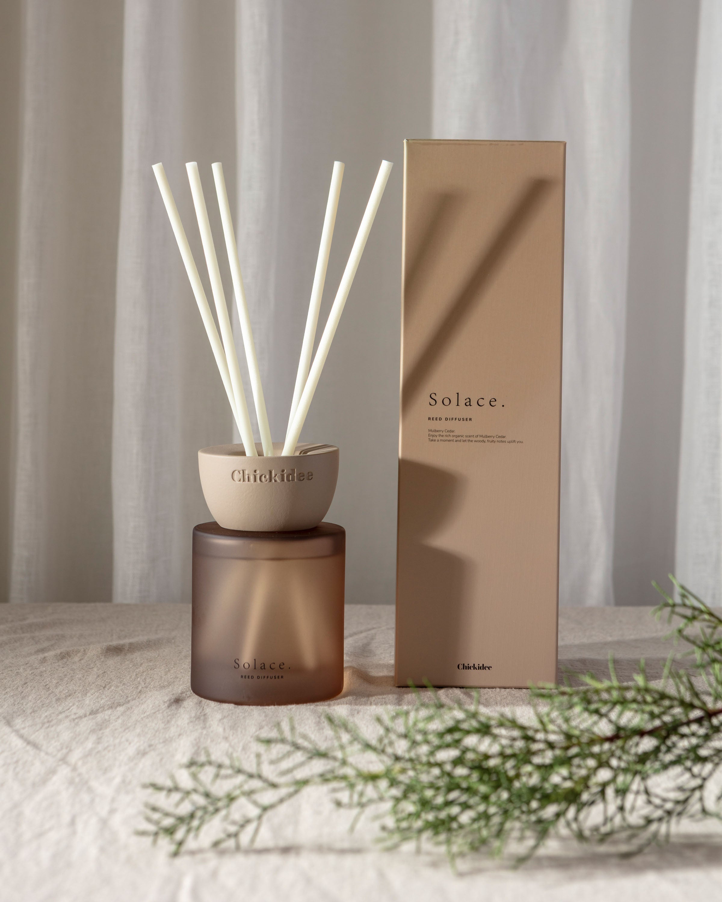 Chickidee Scents Clay Range - Solace Reed Diffuser