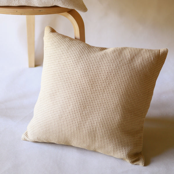 Organic Lifestyle Toast Waffle Cushion Cover