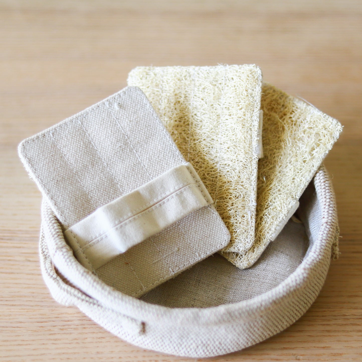 
                  
                    Organic Lifestyle Canvas Rectangle Scrubber With Handle
                  
                