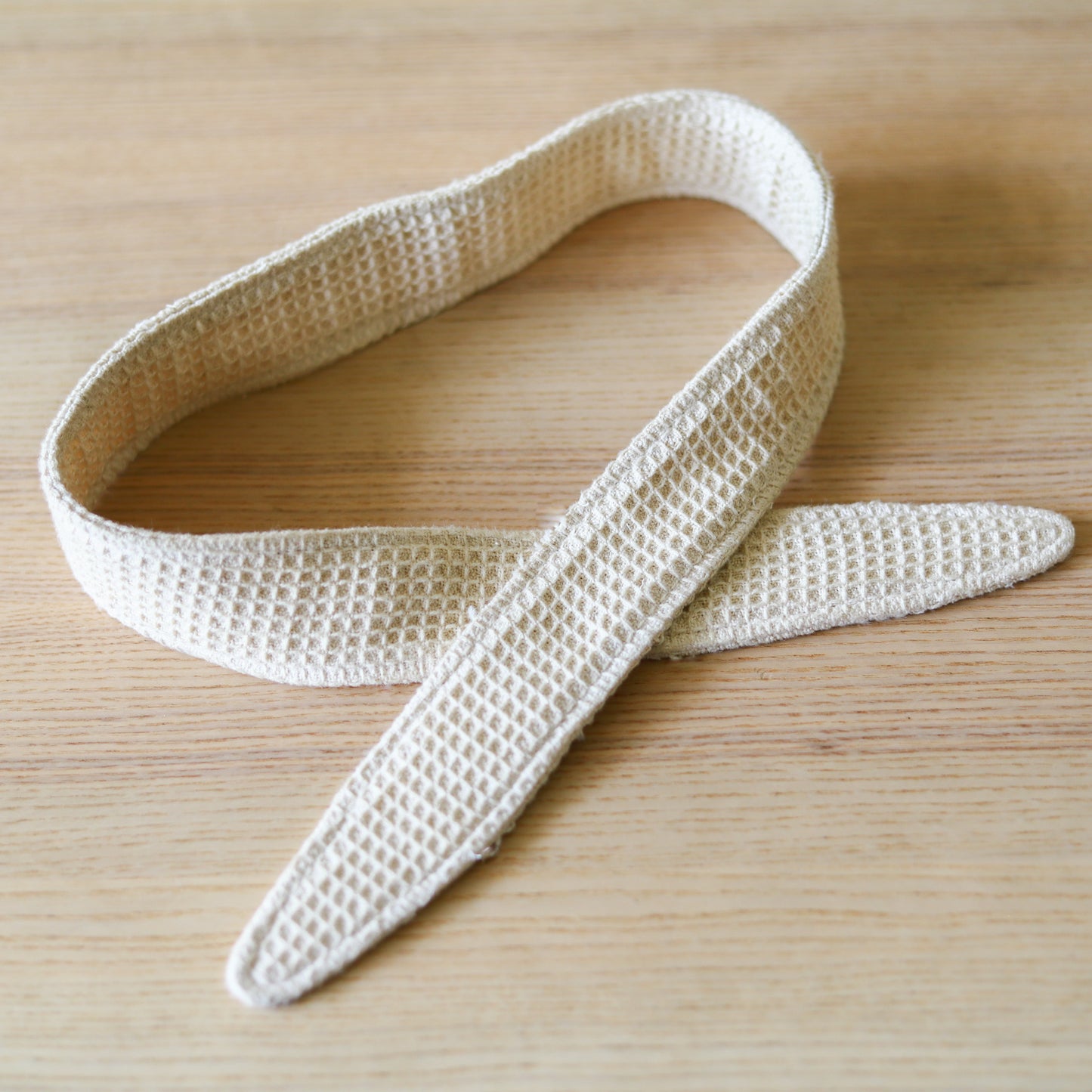 
                  
                    Organic Lifestyle Oat Waffle Tie-up Hairband
                  
                