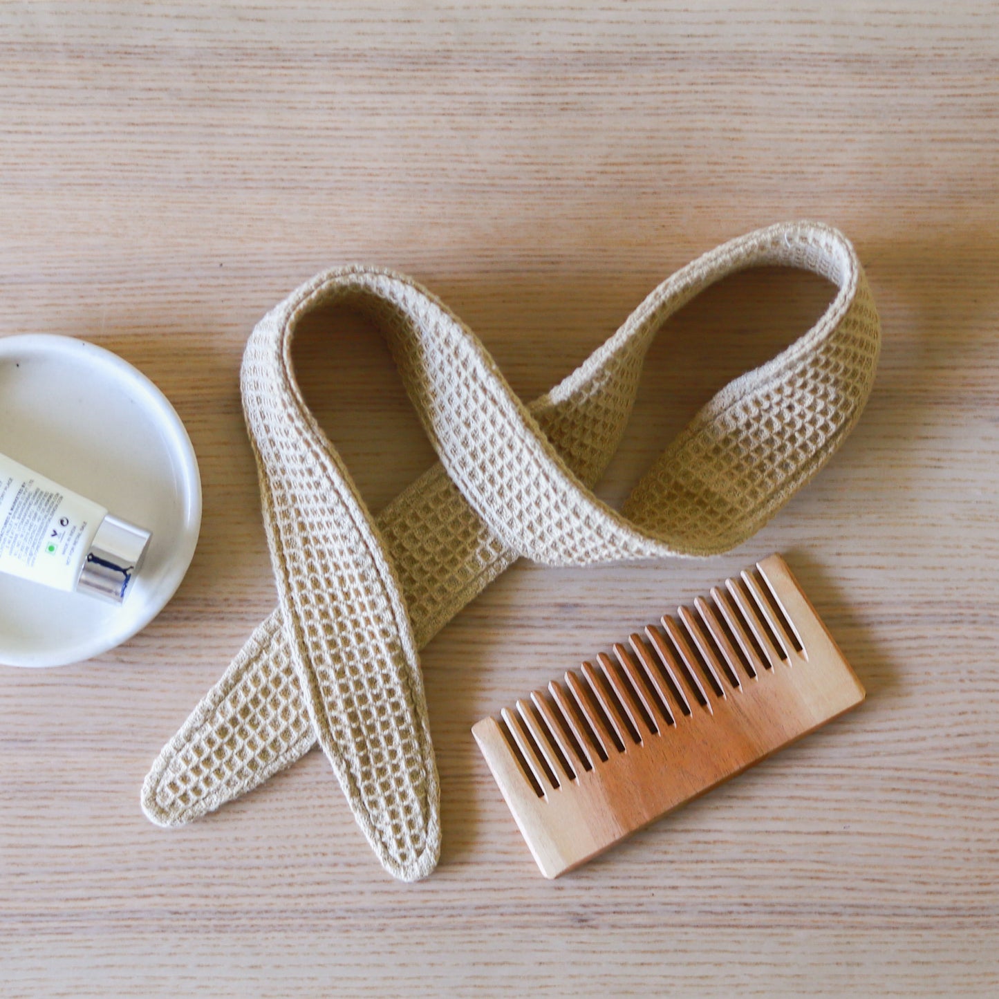 
                  
                    Organic Lifestyle Toast Waffle Tie-up Hairband
                  
                