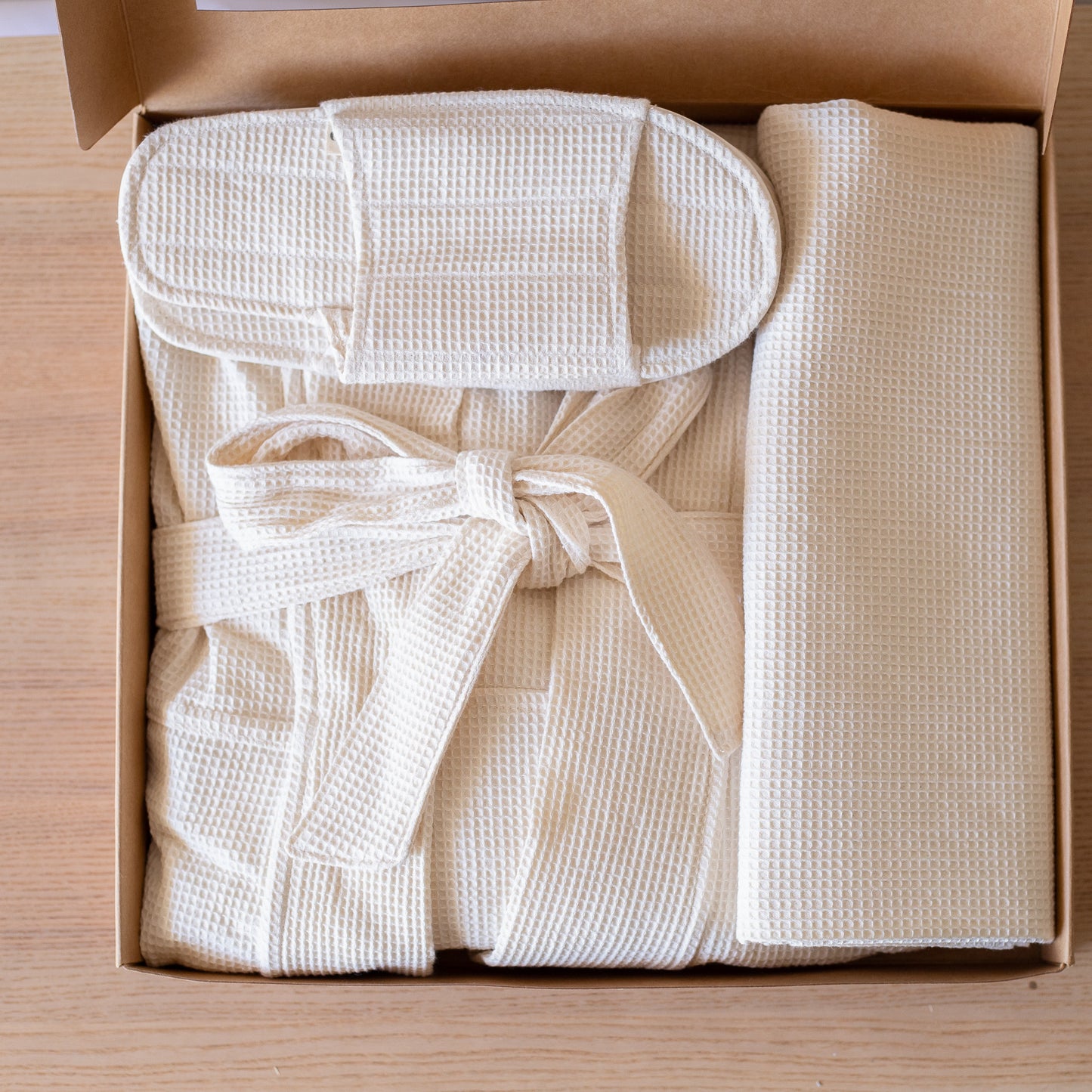 
                  
                    Organic Lifestyle Waffle Bath Hamper Set
                  
                