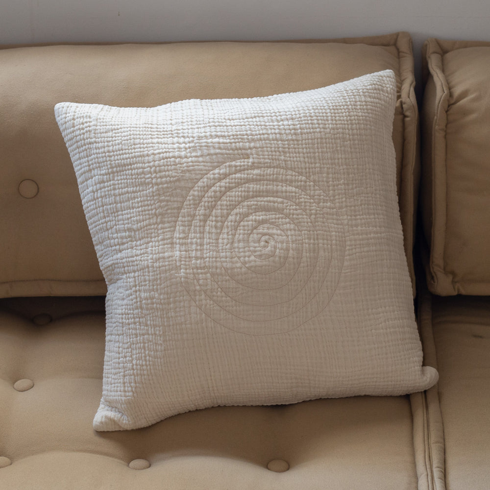 
                  
                    Organic Lifestyle Fyra Swirl Cushion Cover
                  
                