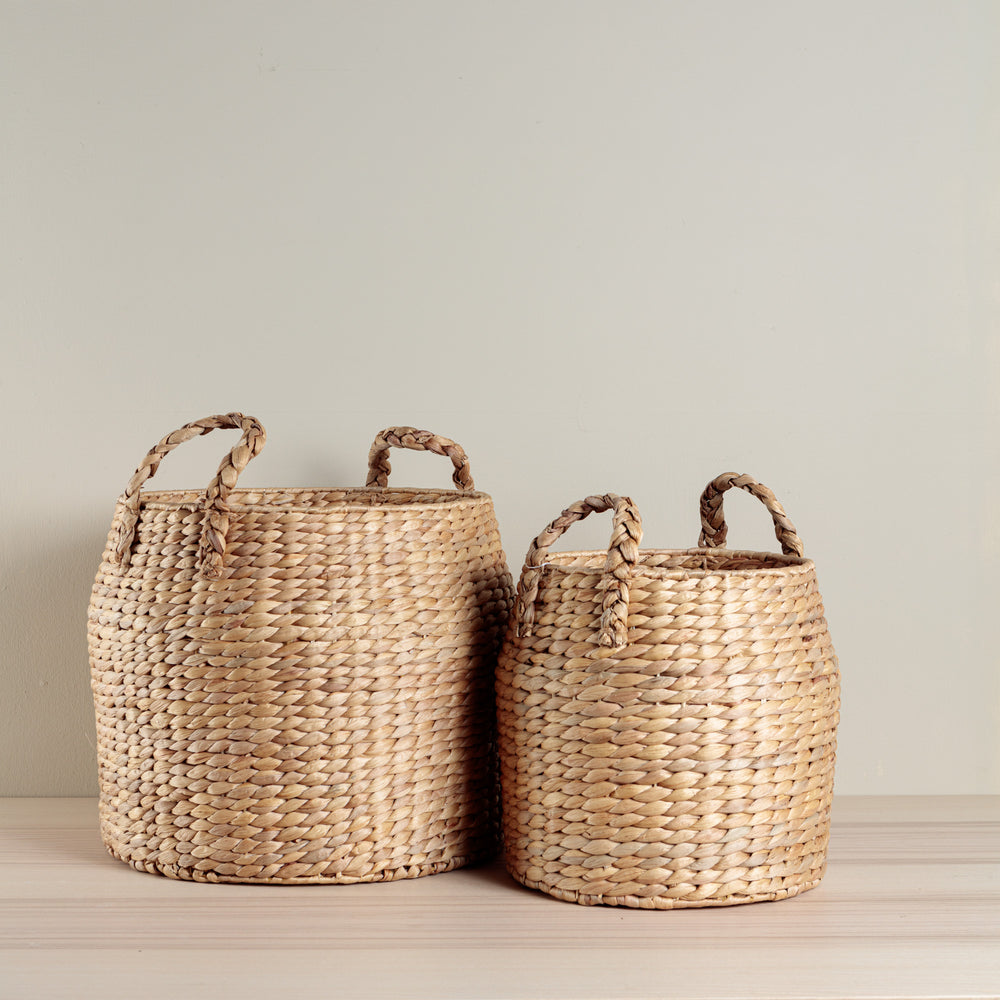 Vincent Natural Seagrass Basket Set of 2