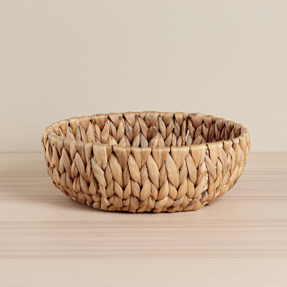 
                  
                    Natural Round Water Hyacinth Bowl
                  
                