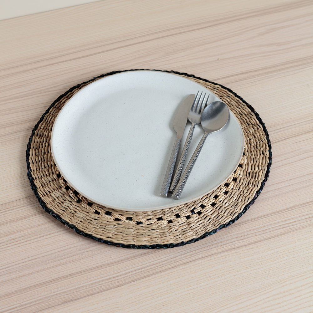 
                  
                    Seagrass Palm Leaf Placemat - Set of 2
                  
                