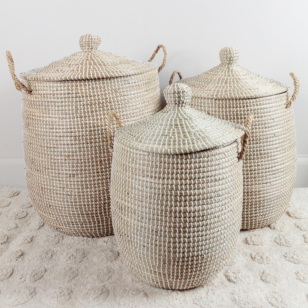 
                  
                    Seagrass Laundry Basket with Lid Medium
                  
                