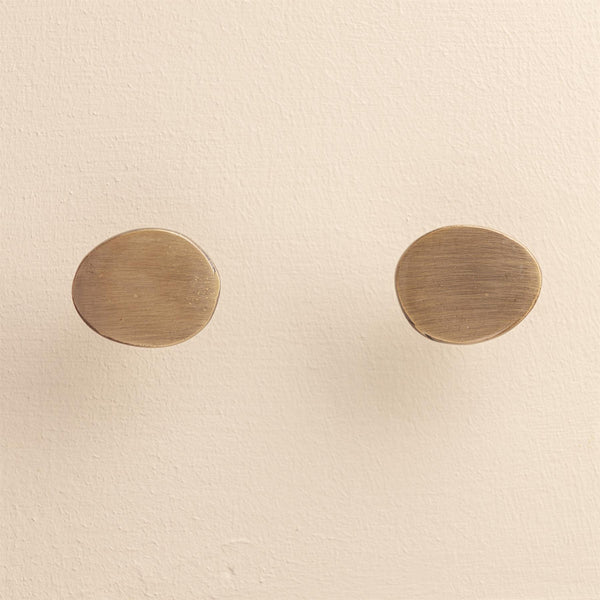 Kiyana Antique Gold Iron Flat Drawer Knobs