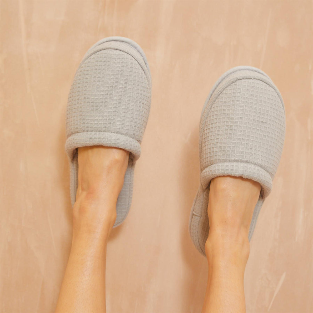 
                  
                    Anthra Grey Waffle Slippers
                  
                