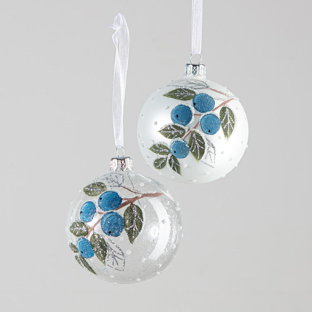 Berry Branch Bauble Set Of 6