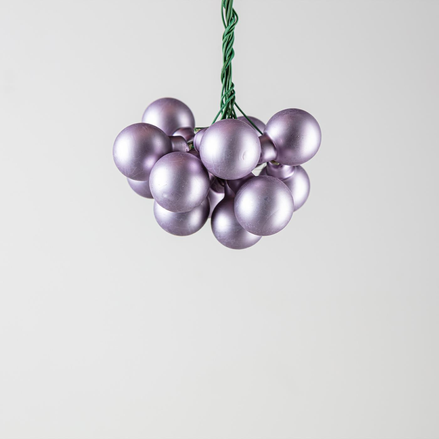 
                  
                    Glass Bauble On Wire Frosted Lilac
                  
                